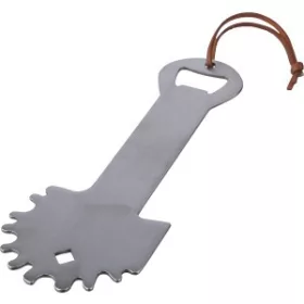 Barbecue tisztító és üvegnyitó, rozsdamentes acél