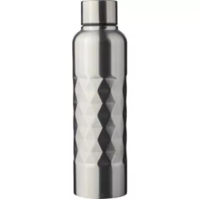 Újraacél, szimplafalú palack, 800 ml (ezüst)