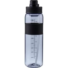 Tritán palack, 900 ml (27.8, d:7.6cm, fekete)