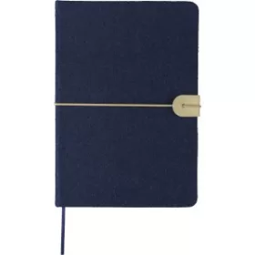 A5 jegyzetfüzet újrahasznosított filc anyagból (kék)