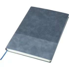A5 jegyzetfüzet, újrahasznosított PU (kék)