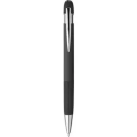 Újraalumínium golyóstoll (14.3x1.5, d:1.1cm, fekete)
