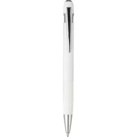 Újraalumínium golyóstoll (14.3x1.5, d:1.1cm, fehér)
