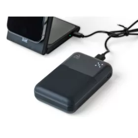 Powerbank gyorstöltő, 20 000 mAh (fekete)