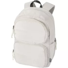 Puffer 15,6"-os laptop hátizsák, 18L (világosbarna)