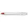 Stilolinea Baron ABS golyóstoll (13.4cm, piros)