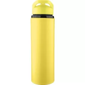 Újraacél palack, 500 ml (8.3x24.4, d:7cm, sárga)