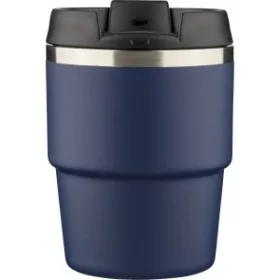 Duplafalú újraacél pohár, 175 ml (kék)