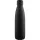 Újrahaszanosított, duplafalú ivópalack, 500 ml (26cm, d:7cm, fekete)