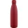 Újrahaszanosított, duplafalú ivópalack, 500 ml (26cm, d:7cm, bordó)