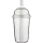 Szívószálas útipohár, 500 ml (22cm, d:9cm, átlátszó)