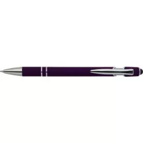   Újrahasznosított alumínium golyóstoll (14.3x1.1x1.4cm, d:1., lila)