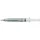 Újrahasznosított Syringe golyóstoll (12.9x1.2x2cm, d:1.2c, átlátszó)