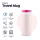 Dopper útibögre, 400 ml (18cm, d:7cm, pink)