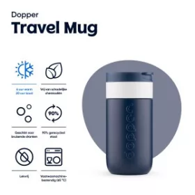 Dopper útibögre, 300 ml (15cm, d:7cm, kék)