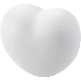 Szív formájú stresszlevezető (fehér)