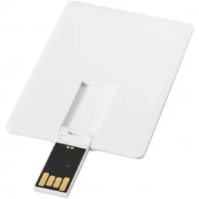 Kártya pendrive (raktári) (8GB / 85x54x2mm, fehér)