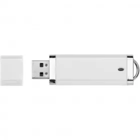 Flat pendrive (raktári) (8GB / 72 x20 x7mm, fehér)