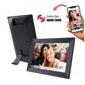 Prixton Prado 10" Frameo digit fotókeret (fekete)