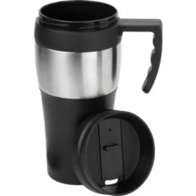 Termoszbögre, 500 ml (18.4cm, fekete)