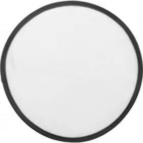 Összehajtható frizbi tasakkal (d25 cm, fehér)