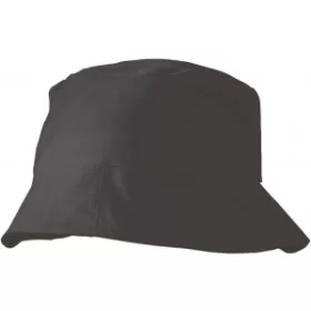 Vászonkalap (d24 cm, fekete)