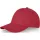 Davis 6 paneles baseballsapka (piros)