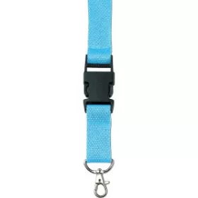 Csatos nyakpánt cseppkarabinerrel (kék)