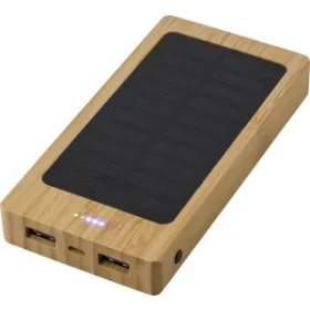 Bambusz powerbank, 8000 mAh