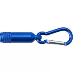 Mini lámpa karabinerrel (kék)