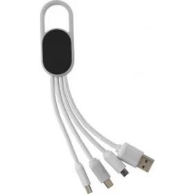 4in1 töltőkábel (fehér)
