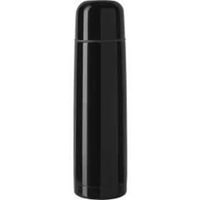 Duplafalú acél termosz, 500 ml (24.4cm, fekete)