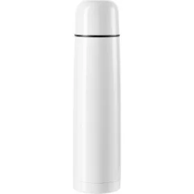 Rozsdamentes acél termosz, 1 l (33.2cm, fehér)