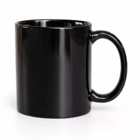 Kerámia bögre (d:8x9.3, fekete)