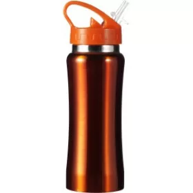 Rozsdamentes acél kulacs, 600 ml (22.5cm x d7, narancs)
