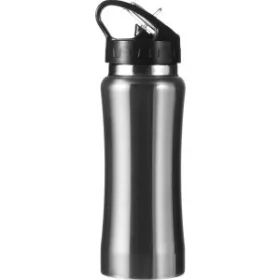 Rozsdamentes acél kulacs, 600 ml (22.5cm x d7, ezüst)