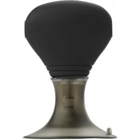   Tapadókorongos telefontartó és elosztó, műanyag (fekete)