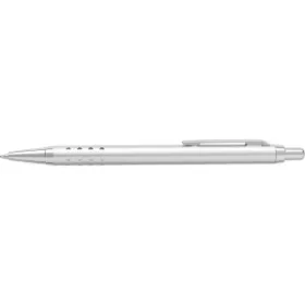 Alumínium golyóstoll kék tollbetéttel (13.3cm, króm)