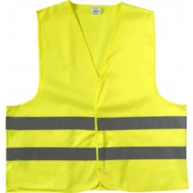Fényvisszaverő biztonsági mellény (sárga)