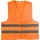 Fényvisszaverő biztonsági mellény (narancs)