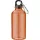 RPET palack karabinerrel, 400 ml (narancs)