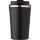 Duplafalú fedeles pohár, 380 ml (14.2cm, fekete)