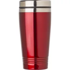 Duplafalú pohár, 450 ml (17.5cm, piros)