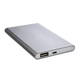 Powerbank, 4000 mAh (szürke)