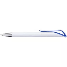 Geometrikus golyóstoll kék tollbetéttel (14.1cm, kék)