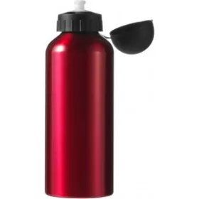 Fém kulacs, 600 ml (21.5cm, piros)