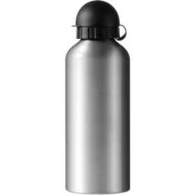 Fém kulacs, 600 ml (21.5cm, ezüst)