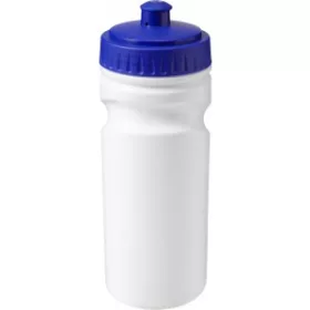 Újrahasznosítható műanyag kulacs, 500 ml (19.2cm, kék)