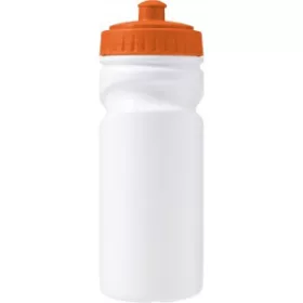   Újrahasznosítható műanyag kulacs, 500 ml (19.2cm, narancs)