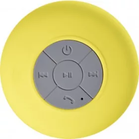 Bluetooth hangszóró (5.5cmx d8.5cm, sárga)